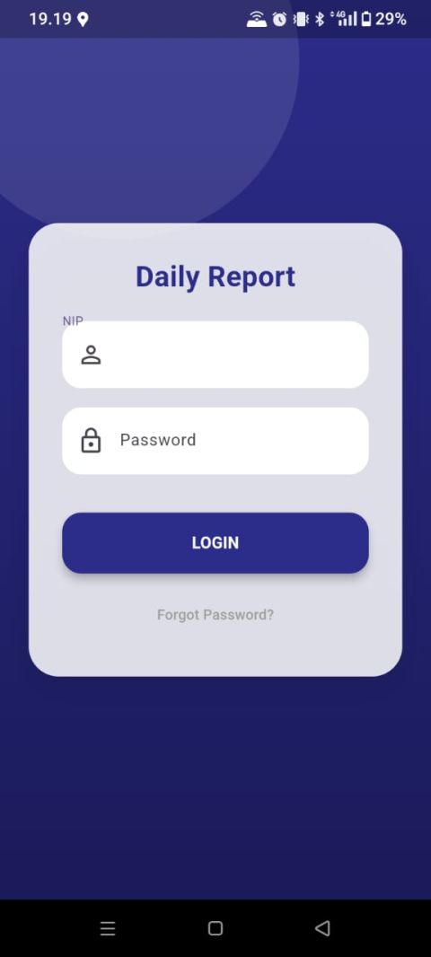 Daily Report — aplikasi mobile untuk laporan harian karyawan